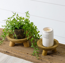 Load image into Gallery viewer, Raw Wood Bowl Risers (2 sizes)