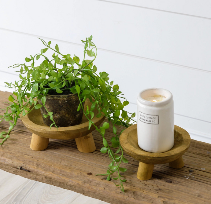Raw Wood Bowl Risers (2 sizes)