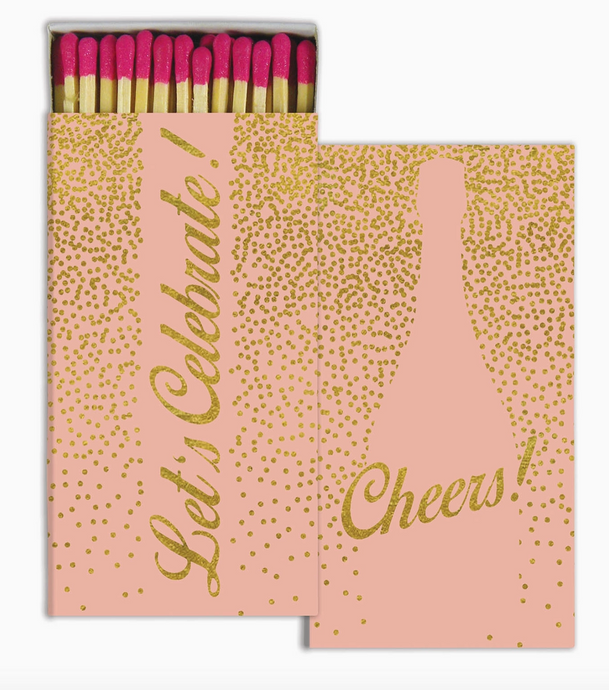 Matches - Cheers - Gold Foil