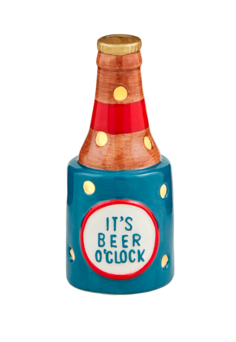 Beer Bottle Light-Up Sitter