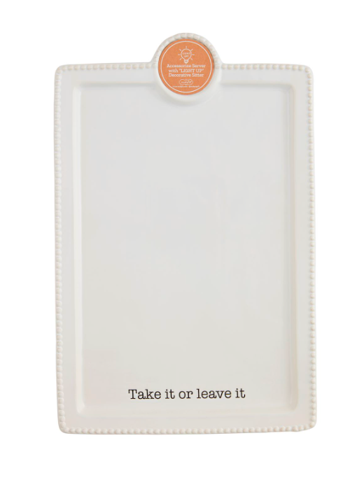Take It Or Leave It Accessory Platter