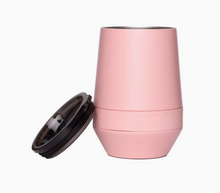 Load image into Gallery viewer, Tumbler - 10oz Stemless Wine Rose Stainless Steel
