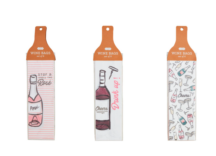 Paper Wine Bag Sets (3 STYLES)