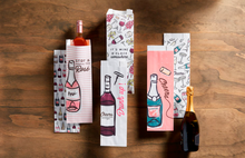 Load image into Gallery viewer, Paper Wine Bag Sets (3 STYLES)