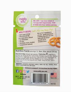 Zesty Garlic Dip Mix