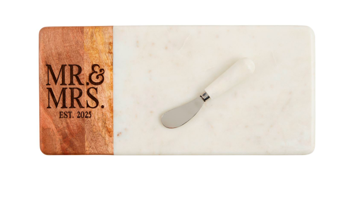 Mr. & Mrs. Est 2025 Board Set
