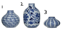 Load image into Gallery viewer, Hand-Stamped Stoneware Vases, 3 Sizes