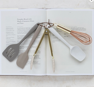 Silicone & Metal Mini Kitchen Tools, Set of 5