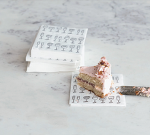 Load image into Gallery viewer, Paper Cocktail Napkins w/ Wine Art