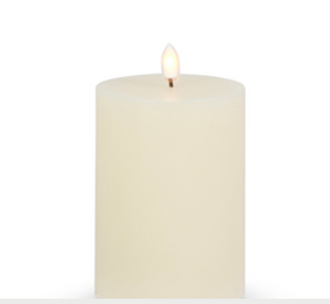 3.5" X 5" IVORY PILLAR CANDLE