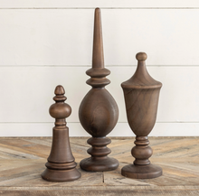 Load image into Gallery viewer, 16.25&quot; Wooden Finial