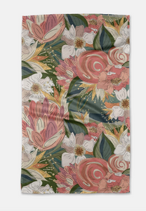 Flower Explosion Tea Towel