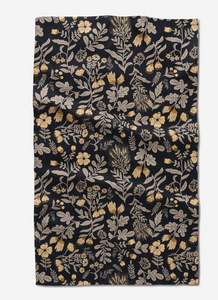 Woodland Wildflowers Tea Towel