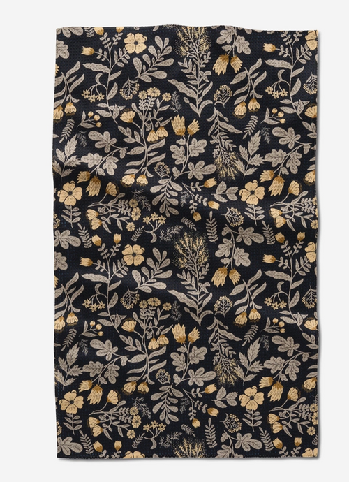 Woodland Wildflowers Tea Towel