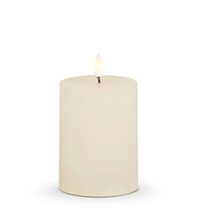 3" X 4" IVORY PILLAR CANDLE