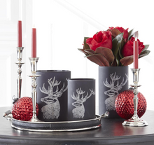 Load image into Gallery viewer, Polished Silver Traditional Taper Candleholder. 3 SIZE OPTIONS