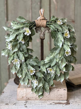 Load image into Gallery viewer, Idle Hour Hanging Wreath | 13.5" | White