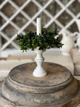 Load image into Gallery viewer, Galilee Boxwood Candle Ring | 6.5"