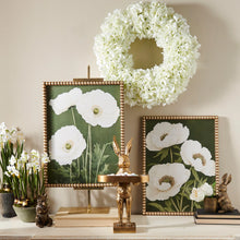 Load image into Gallery viewer, 26" White Hydrangea Wreath