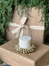 Load image into Gallery viewer, Jingle All the Way Candle Ring | 5&quot; | Gold