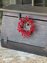 Load image into Gallery viewer, Red Berry Candle Ring | 4"