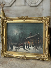 Load image into Gallery viewer, Winter Township &amp; Warm Tidings Framed Art Work