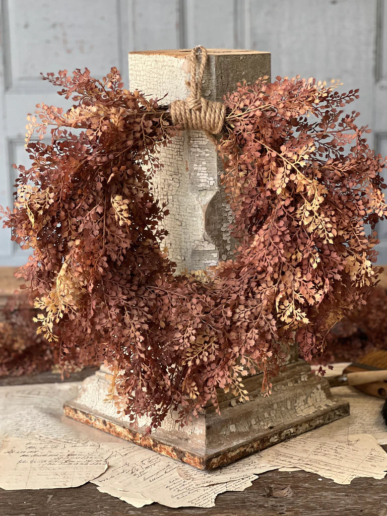Tattersall Leaves Hanging Wreath | 24