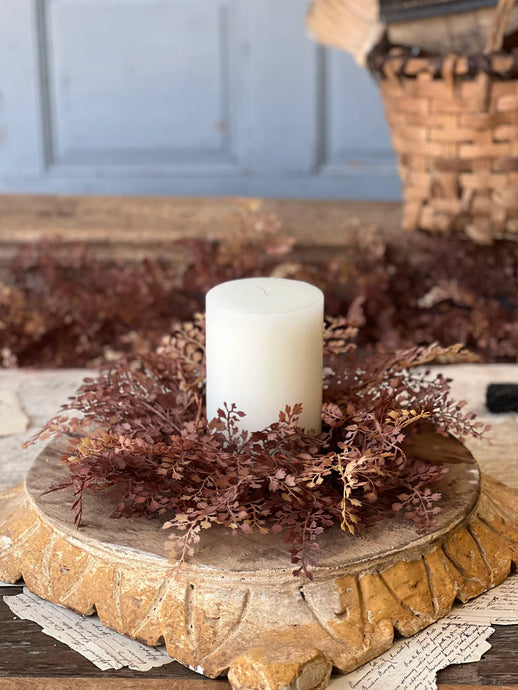 Tattersall Leaves Candle Ring | 16