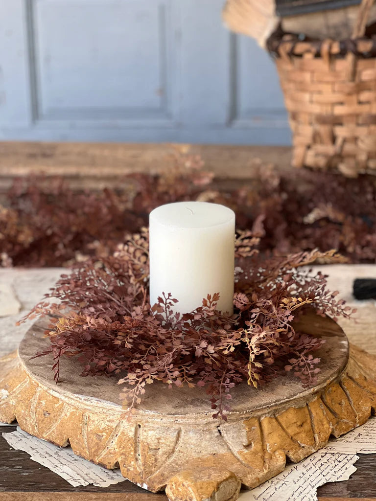 Tattersall Leaves Candle Ring | 16