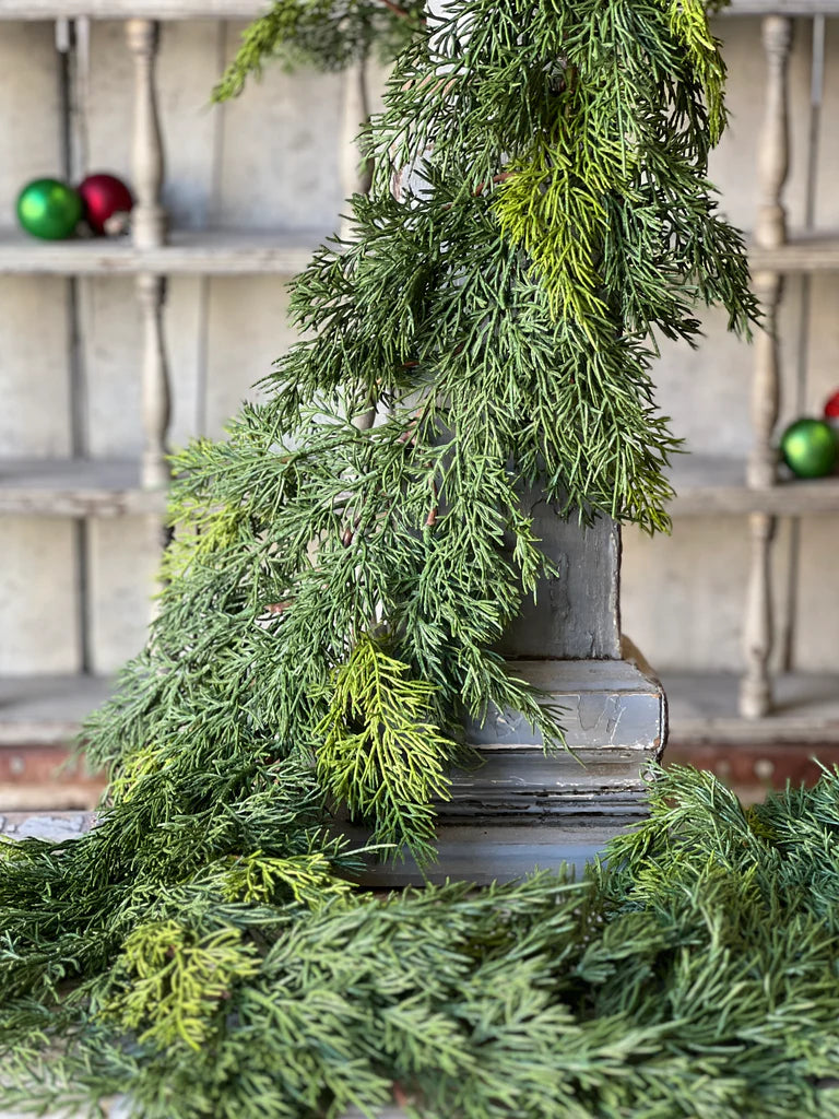 Verdant Cedar Garland | 6'