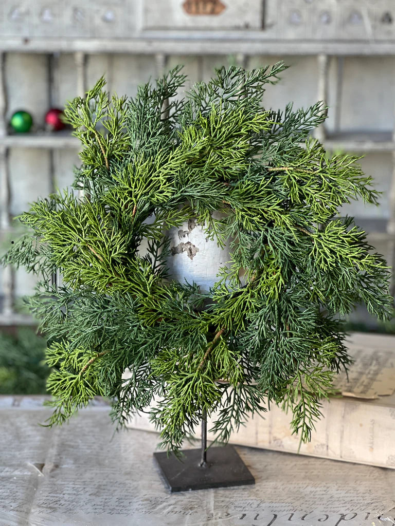 Verdant Cedar Candle Ring | 18