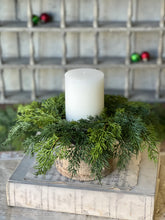 Load image into Gallery viewer, Verdant Cedar Candle Ring | 18&quot;