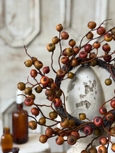Load image into Gallery viewer, Labyrinth Berry Candle Ring | 11”
