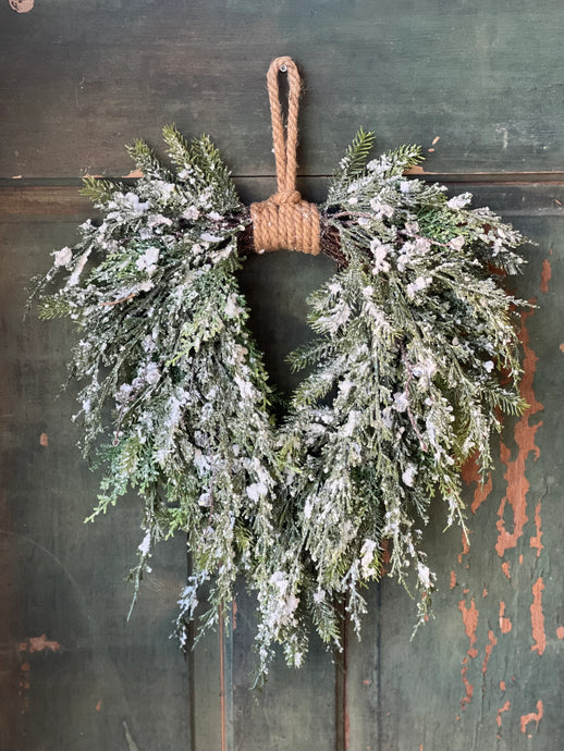 Prismatic Greens Wreath | 18