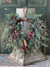 Load image into Gallery viewer, Divinity Berry Hanging Wreath | 20&quot;