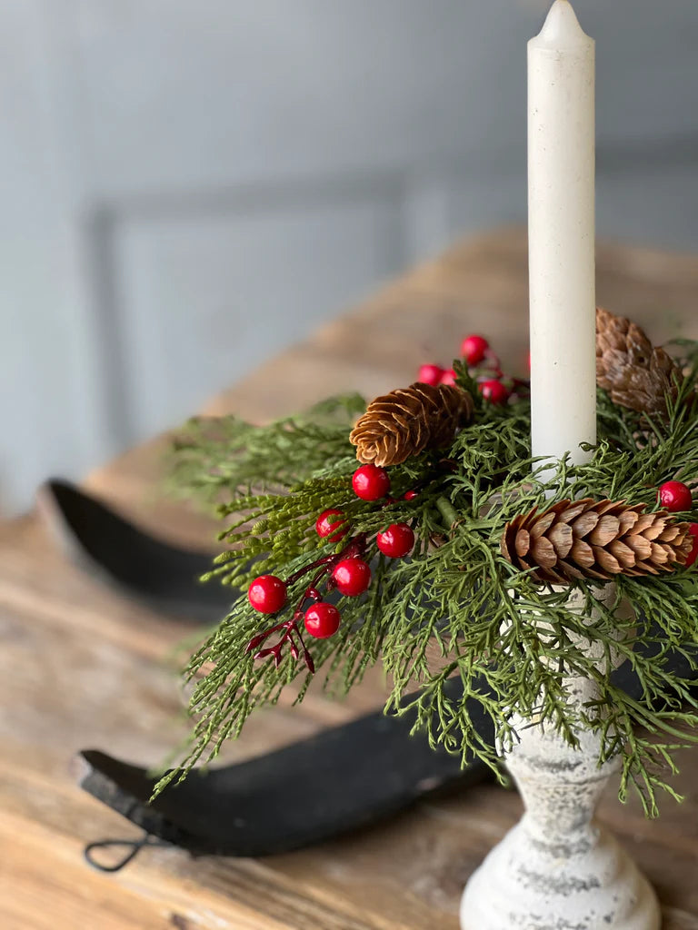 Alpine w/ Berries Candle Ring | 7
