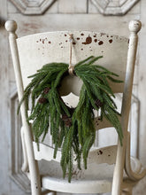 Load image into Gallery viewer, Mini Hanging Wreath | 12&quot; | Long Pine