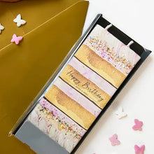 Load image into Gallery viewer, Flat Hand-Crafted Candle Happy Birthday Make A Wish Cake