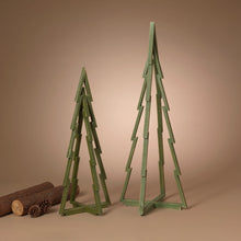 Load image into Gallery viewer, Winter Wood Holiday Tree, 2 style &amp; 2 color options