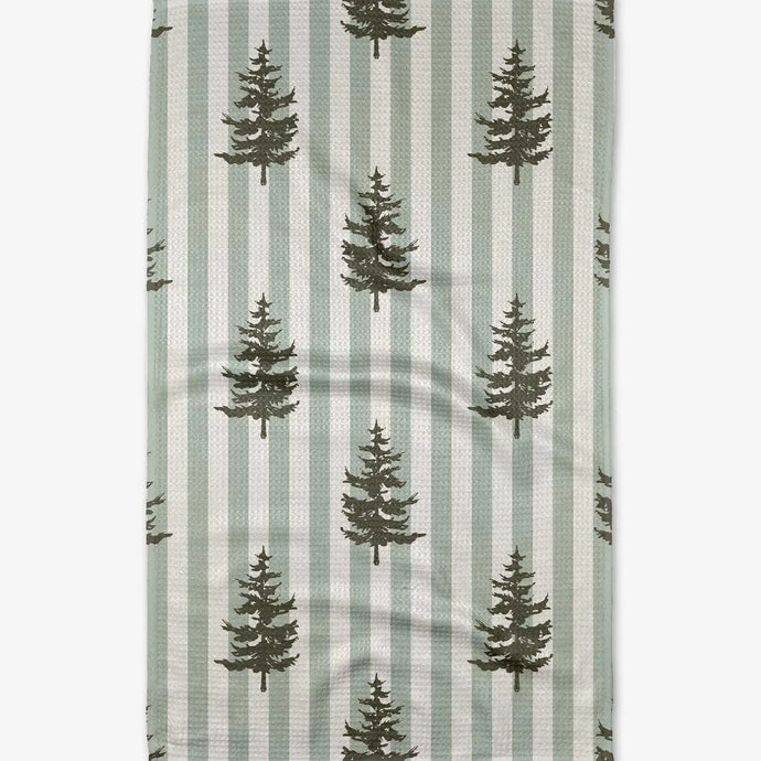 Geometry Fir Real Tea Towel