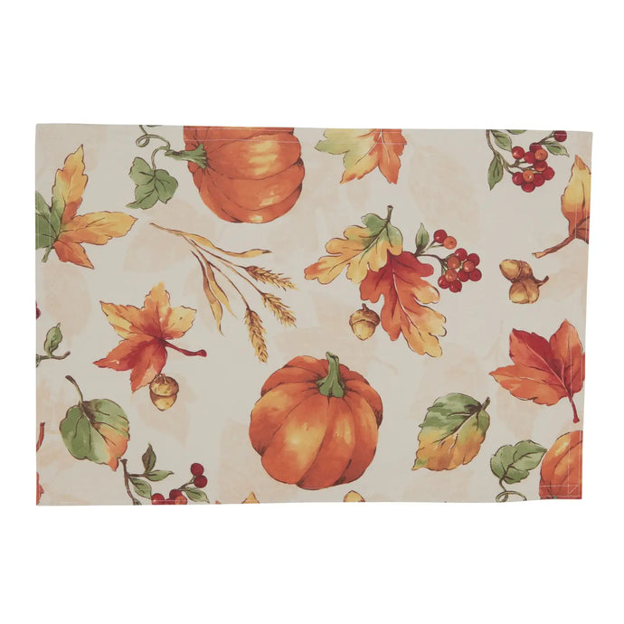 Fall Pumpkin Placemat