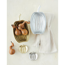 Load image into Gallery viewer, Cast Aluminum Pumpkin Shaped Dish, 2 color options