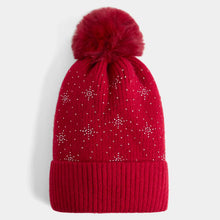 Load image into Gallery viewer, Glistening Snowflake Hat- 2 color options