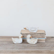 Load image into Gallery viewer, Stoneware Vintage Reproduction Duckling, 3 Style options