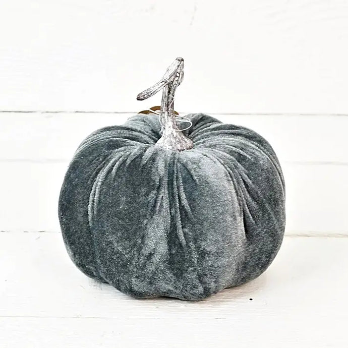Velvet Pumpkin-Grey