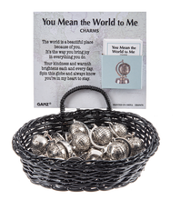 Load image into Gallery viewer, You Mean the World to Me Spinning Charms
