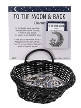Load image into Gallery viewer, I Love You to the Moon and Back Charms