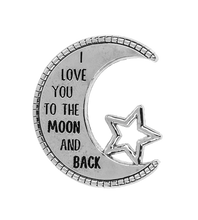 Load image into Gallery viewer, I Love You to the Moon and Back Charms
