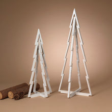 Load image into Gallery viewer, Winter Wood Holiday Tree, 2 style &amp; 2 color options