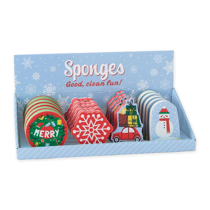Oh What Fun Sponges, 4 style options